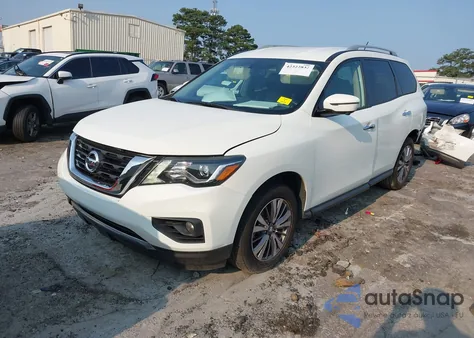 2018 Nissan Pathfinder Sl from USA, damaged, VIN 5N1DR2MN2JC615993